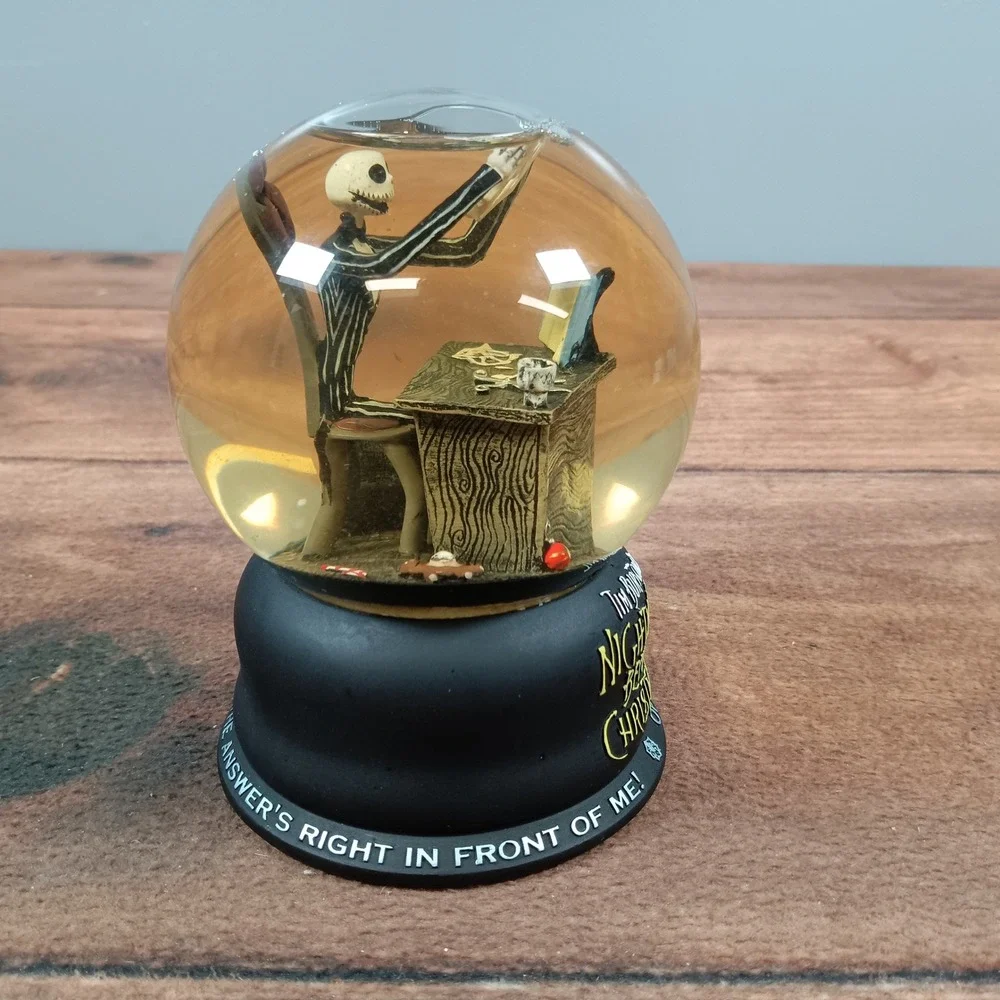 NECA Nightmare Before Christmas Spider Snow Flake Globe‎ Decoration New